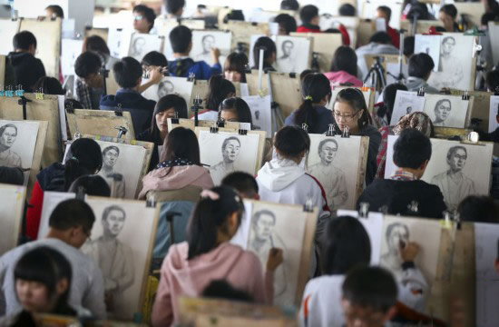 艺考现场