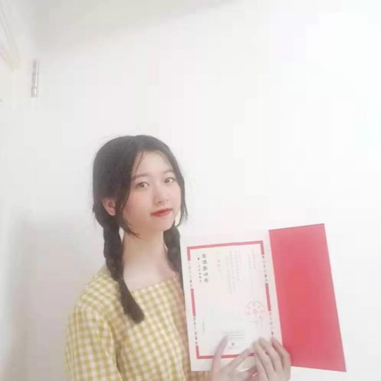 范思宁同学被中国美术学院