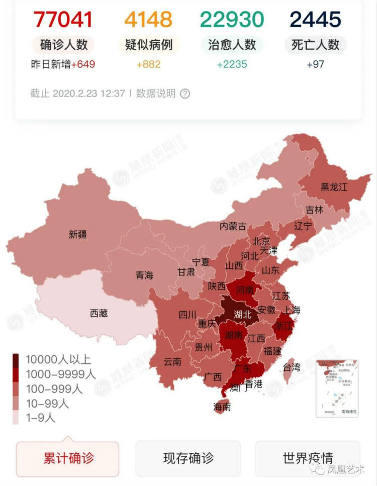 2.23全国疫情情况