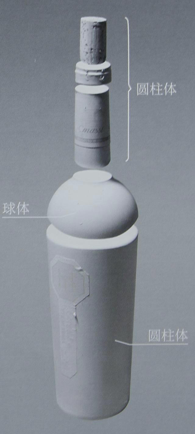 红酒瓶分解